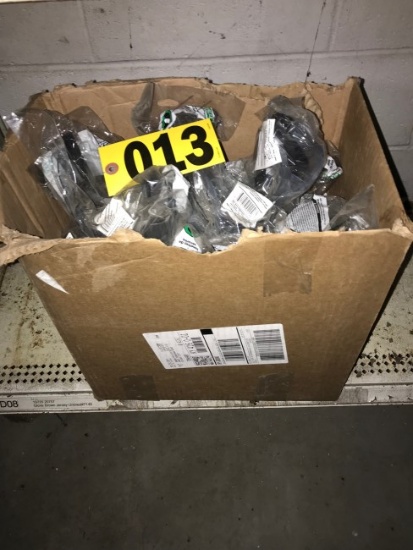 Box of clear safety goggles