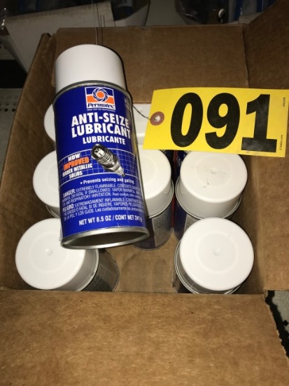 Box of anti-seize lube spray