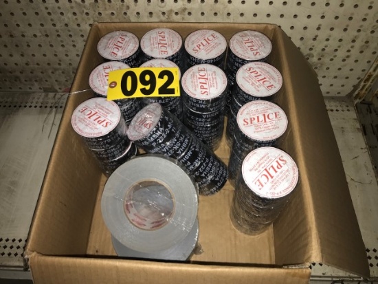 Box of black vinyl splice tape