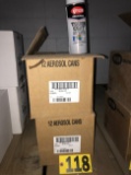 (2) Boxes OSHA white spray paint