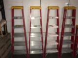 Louisville 6ft. Fiberglass step ladder