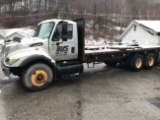 2005 International flatbed semi truck, dual rear axles w/ 299,950 miles