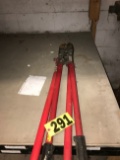 (2) Heavy duty bolt cutters