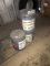 (3) 5 gallon buckets Columbia machinery enamel