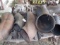 (6) Pcs. Cast iron elbow pipe 12