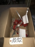 Box of fire extinguisher wall hangers