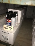(7) Boxes (89 cans) black zynolyte spray enamel