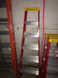 (1) 5ft/300lb Louisville stepladder