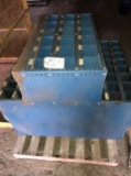 Pallet of stackable aprts shelving