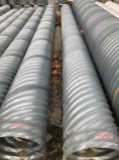 (2) Pieces galvanized drain pipes 18