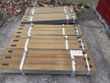 (2) Pallets of top straps