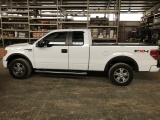 2010 Ford F150 Fx4 extended cab, 88,035 miles, white