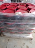 Pallet of (48) buckets of Sealit Spray Mine sealant - red lid