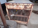 Wire gas storage crate