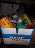 Box of office supplies