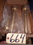 (3) Brass hose nozzles