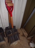 (5) Aluminum wood handled shovels
