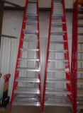 (2) Loiusville 10 ft. 300 lb. ladders