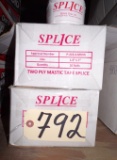 (2) boxes splice 2 ply mastic tape
