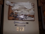 (15) Assorted Williams open end/swivel wrenches