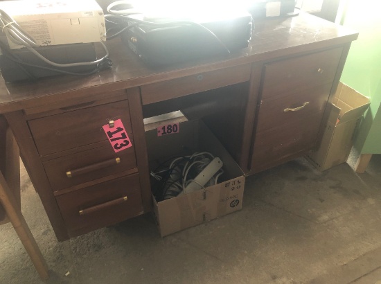 Wood desk