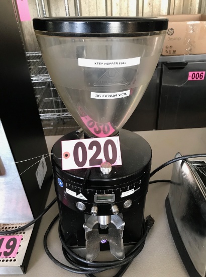 Mahl Konig coffee grinder w/ 36 gram hopper