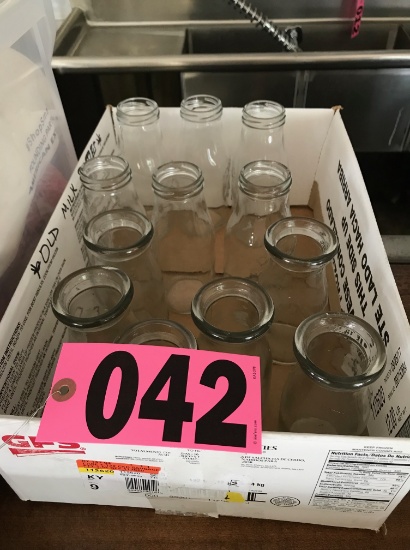 Box of juice glasses