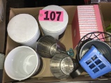 Boc of ceramic utensil holders & others