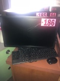 Dell monitor w/ mouse & keyboard