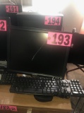 Dell monitor w/ mouse & keyboard