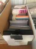 Box of medical books & manuals