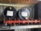 3 station barrel rack & (2) Barrels of waylube & hydraulic oil