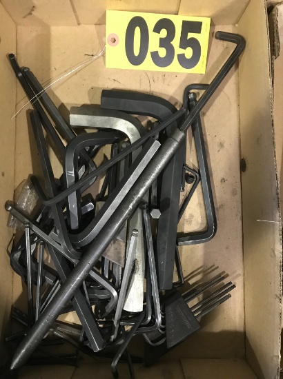 Assorted allen wrenches