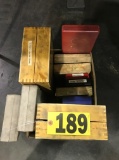 Box of tool micrometer boxes