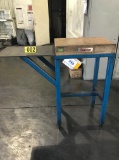 Starrett surface plate 18in x 2ft, w/ stand