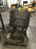 (3) Wire shipping crates