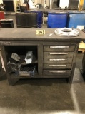 Kennedy Machinist metal cabinet & contents of tooling