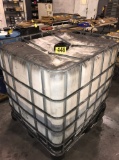 Poly liquids container w/ used coolant
