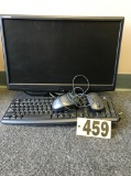 Monitor, keyboard, & mouse