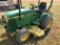 JD670 Compact tractor, diesel w/ 60
