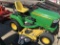 JD X485 garden tractor, 24HP Liquid cooled, Hydrostatic drive, power steeri