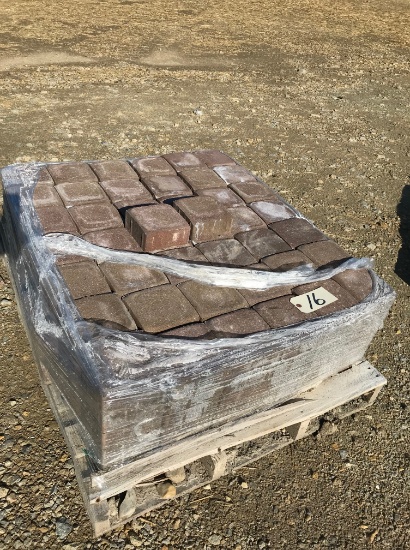 Pallet of 5.5" x 5.5" pavers