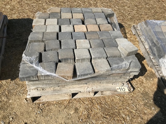 Pallet of 5.5" x 5.5" pavers