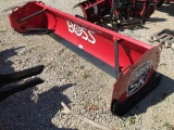 Boss 19ft. Skid steer trip edge box plow