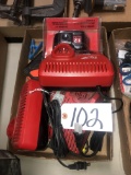 Milwaukee 12 v battery and chargers