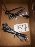 Craftsman & Snap On metric & standard wrenches