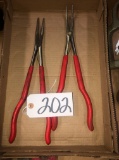 Snap On long handled pliers