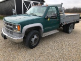 1995 Chevrolet 3500 HD, 6.5 turbo diesel, new alternator, new a/c compressor, runs/drives great