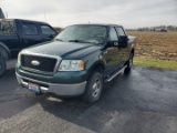 2006 Ford F-150 crew cab w/ Tonto cover, 160,000, severe frame rust