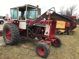 806 Farmall International gas, front end loader, SN# 20829, tractor needs q